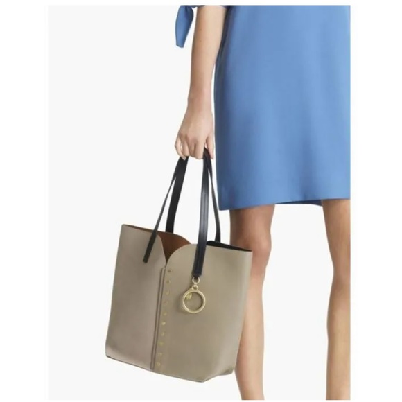 NWOT See by Chloe Gaia leather and suede tote - Picture 3 of 7